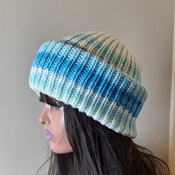 Handmade Multicolor Soft Hat Beanie - Picture 7 of 8